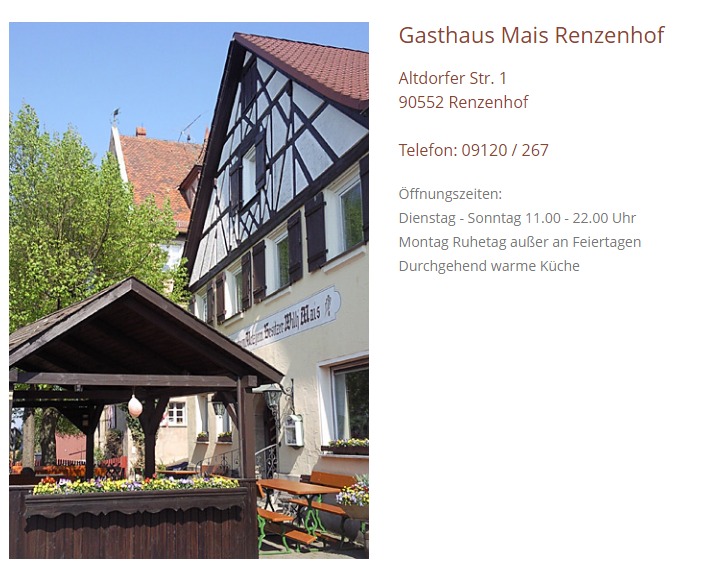 Gasthaus Mais Renzenhof